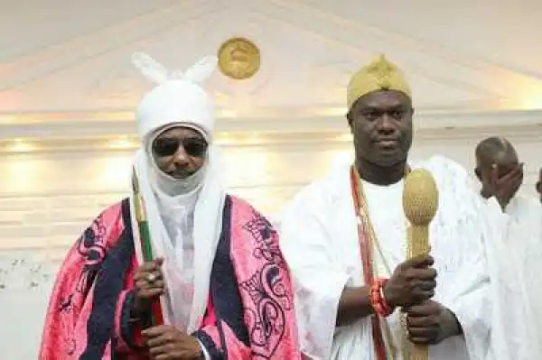 Ooni Of Ife Hosts Emir Of Kano In His Palace (Photos)